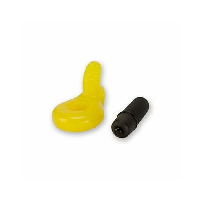 Glo-glo anillo vibrador - electric lemon