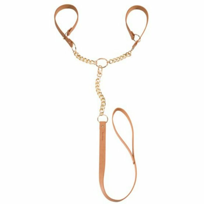 Bijoux indiscrets maze  esposas marrones con correa