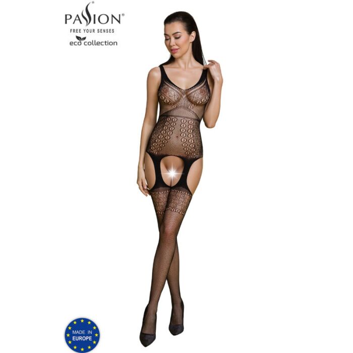 Bodystocking Eco Passion Noir