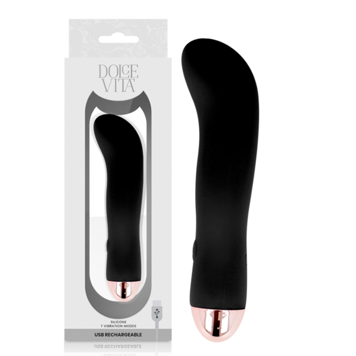 Vibrador Recargable Duo Noir