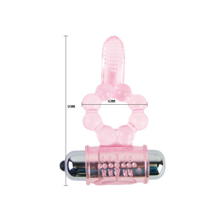 Anillo Lengua Vibrante Rosado