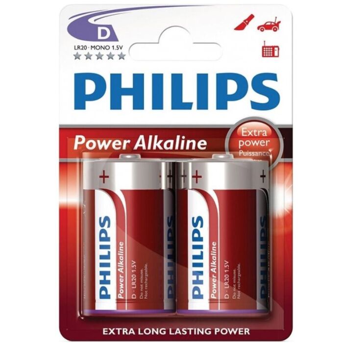 Blister Doble LR20 Power Alkaline