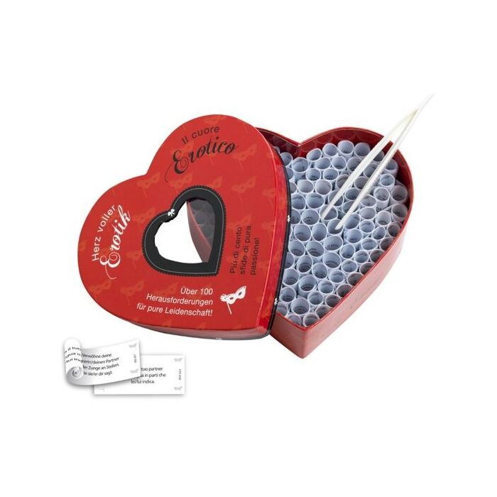 Corazón Erótico Rojo