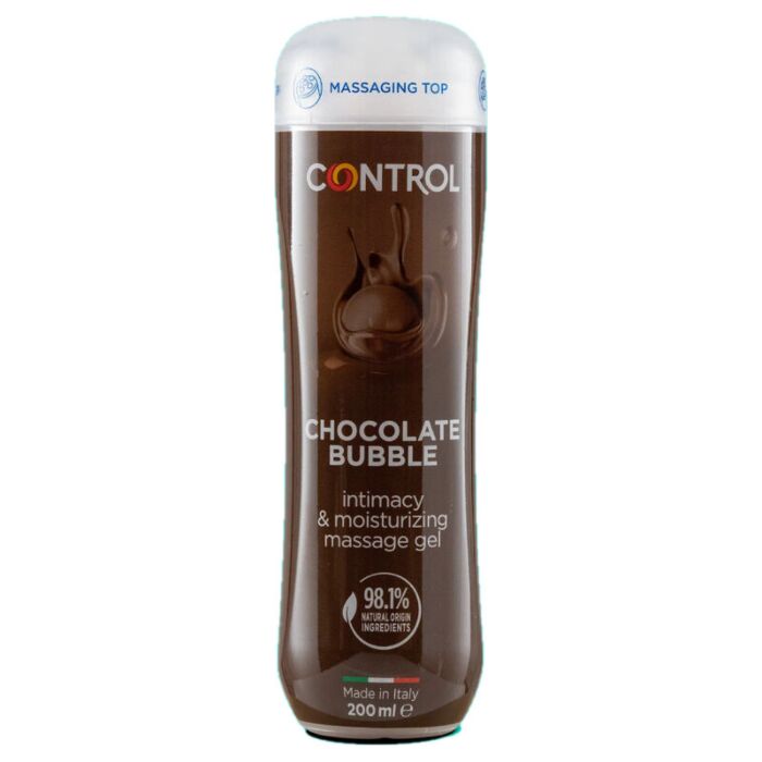 Gel Masaje Chocolate Bubble 3 en 1