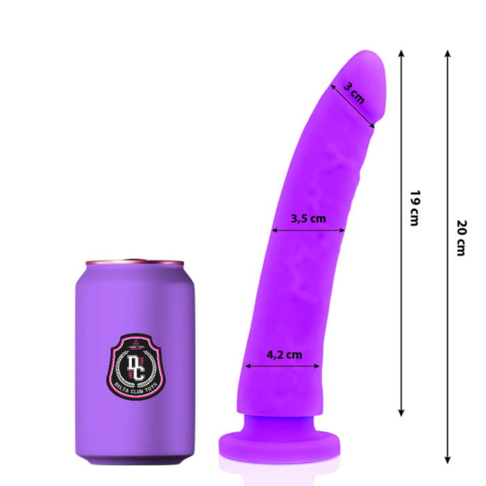 Dildo Lila Delta Silk