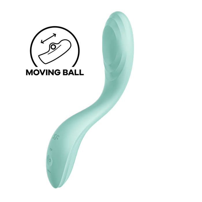 Vibrador Punto G Verde: Rollgasm