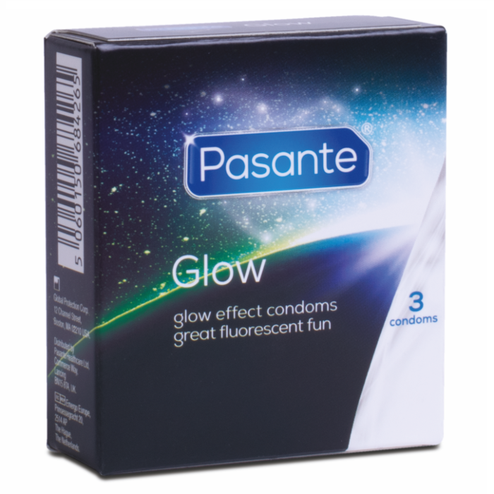 Condones Glow 3-Pack