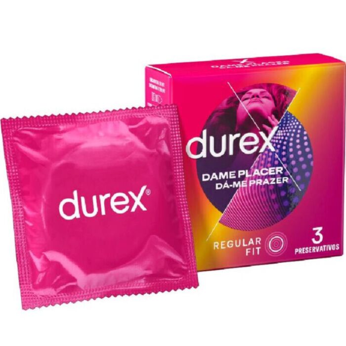 Preservativos Durex Placer Puntos & Estrías.