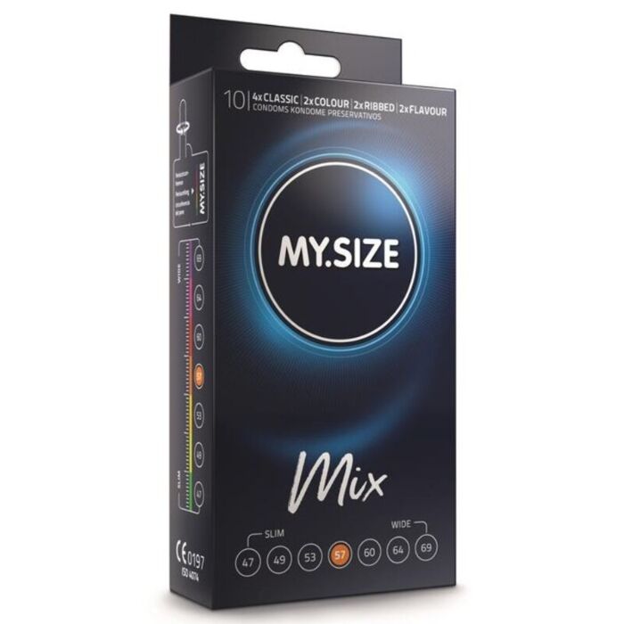 Pack Mix MySize 57mm - 10 Condones