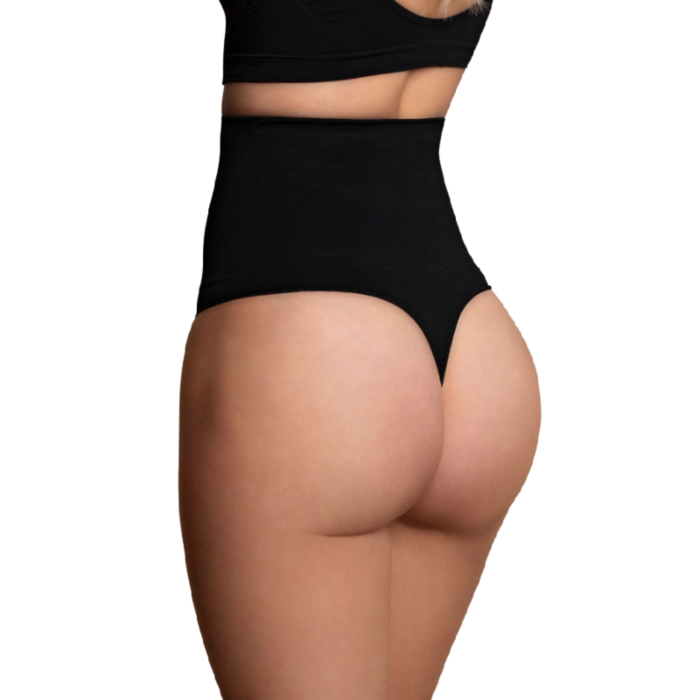 Tanga Sin Costuras Bye-Bra Negro S