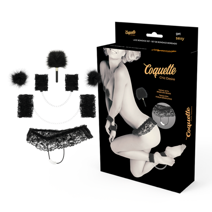 Conjunto Coquette Lace Bondage