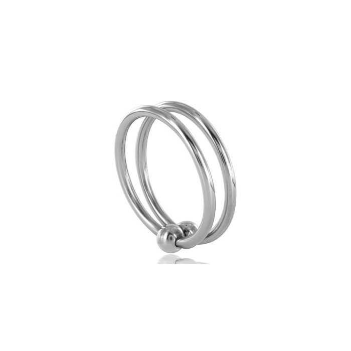 Anillo Doble Glans Metal Hard