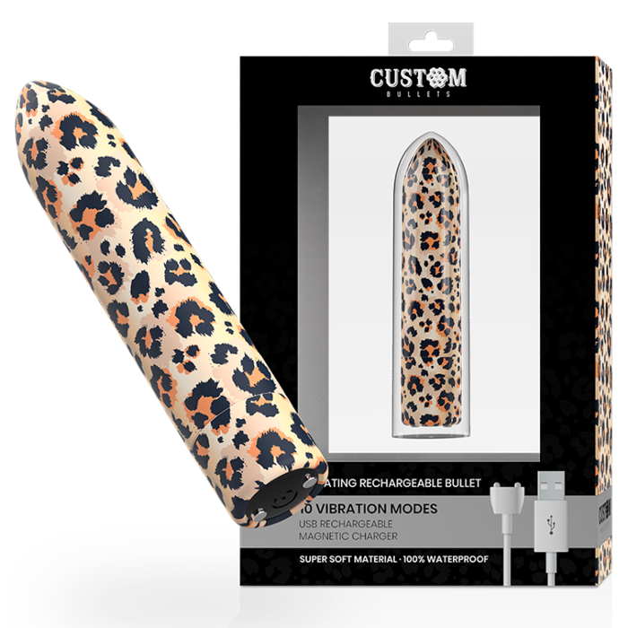 Bala Recargable Leopard - Intensidades Personalizables