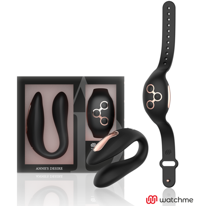 Tecnología Dual Placer Annes Desire - Negro/Oro