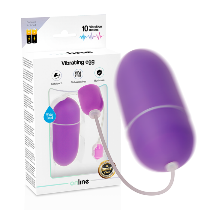 Huevo Vibrador Lila Splash