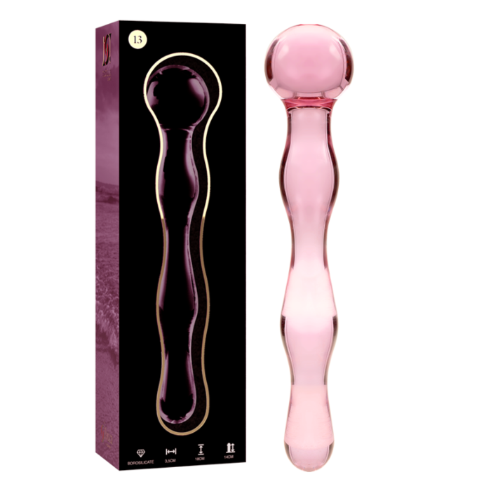 Dildo Cristal Rosa Nebula 13