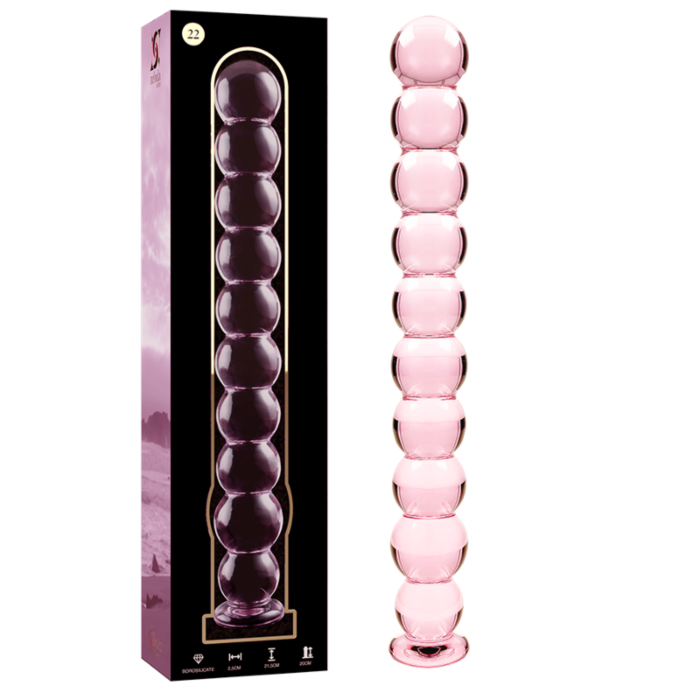 Dildo Cristal Nebula Rosa