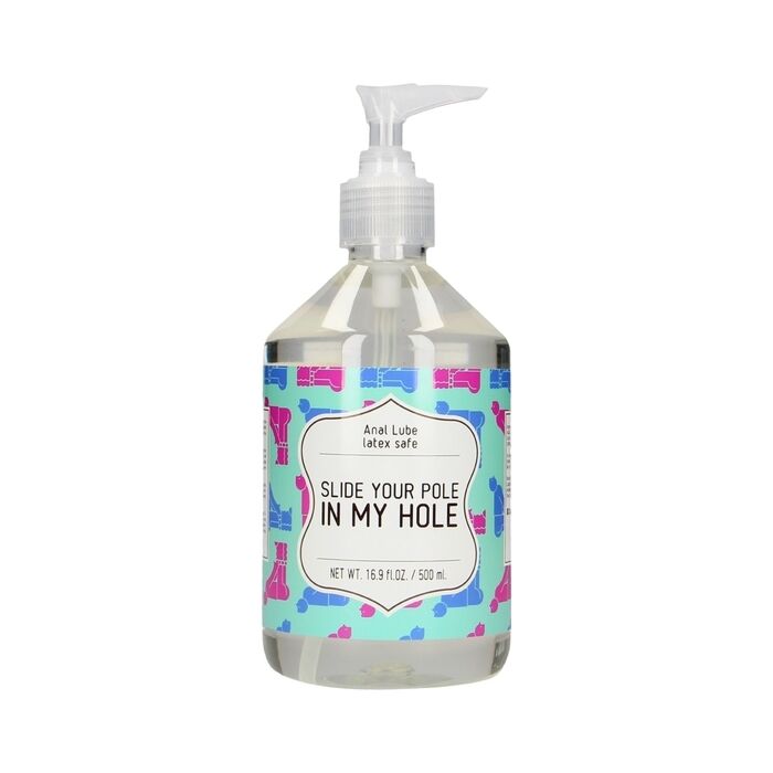 Lubricante anal Desliza y disfruta - 500 ml
