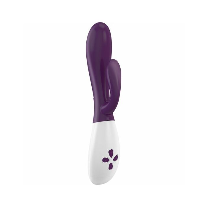 Ovo k2 vibrador conejito morado/blanco