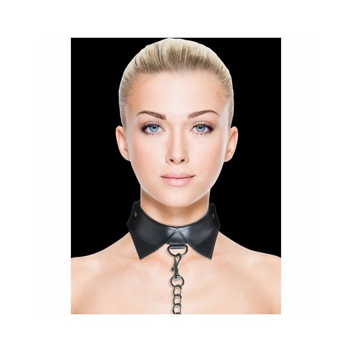Ouch collar y correa exclusive negro