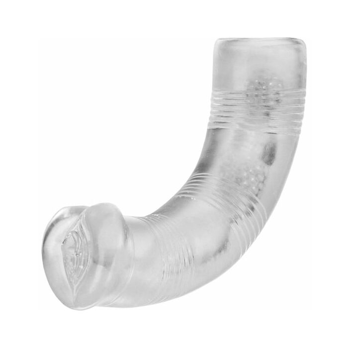 Vagina femenina masturbadora curvada