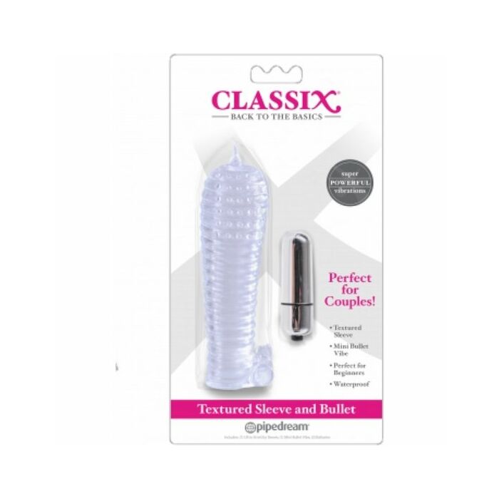 Classix - bala texturizada, transparente