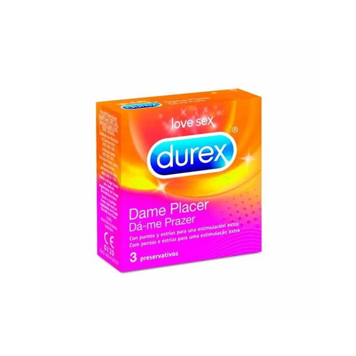 Durex dame placer 3 uds