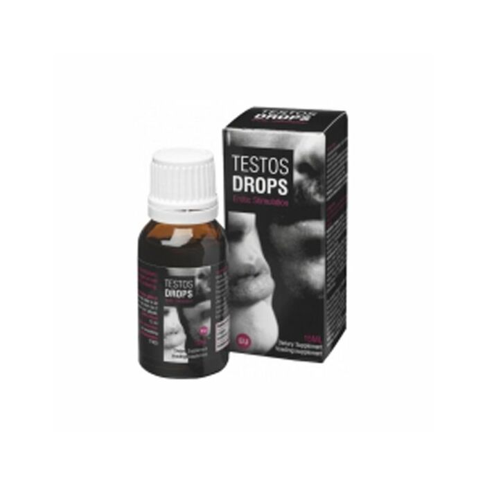Testos drops bebida afrodisiaca para hombre