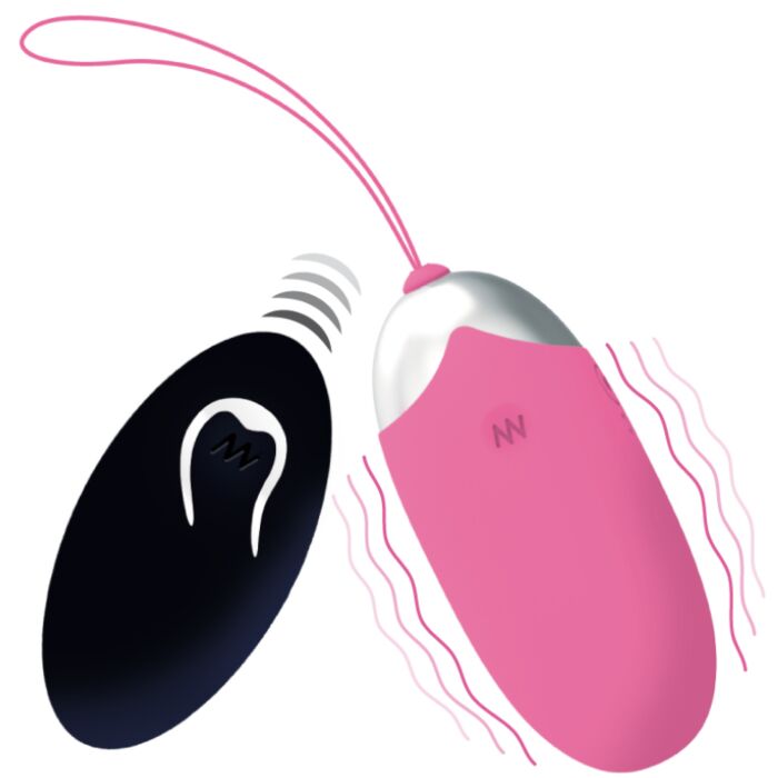 Huevo Vibrador Rosa Remoto