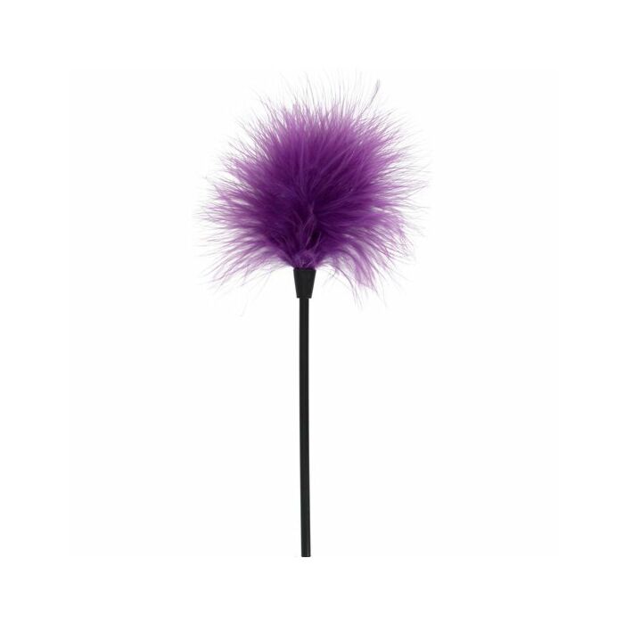 Sexy pluma fantasia morada