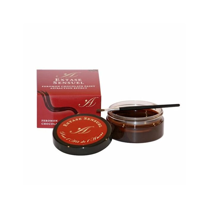 Extase sensuel pintura corporal de chocolate efecto atraccion