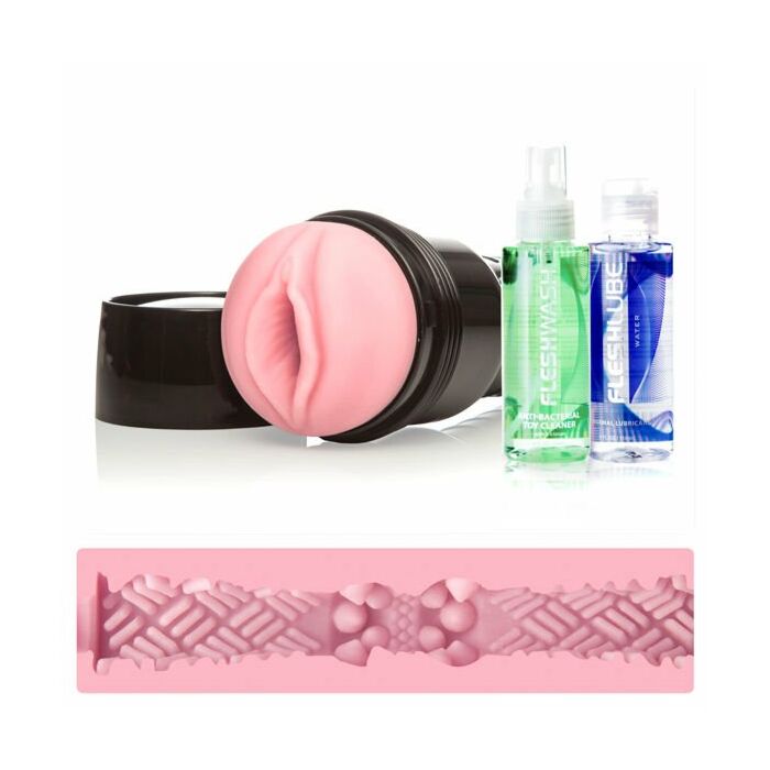 Fleshlight go kit surge masturbador rosa lady