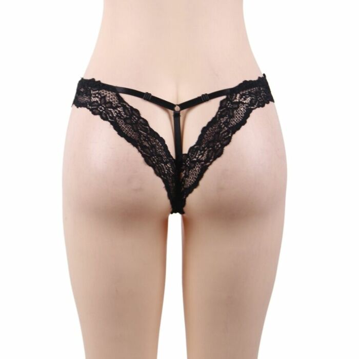 Queen lingerie panties con trasera en v talla l/xl