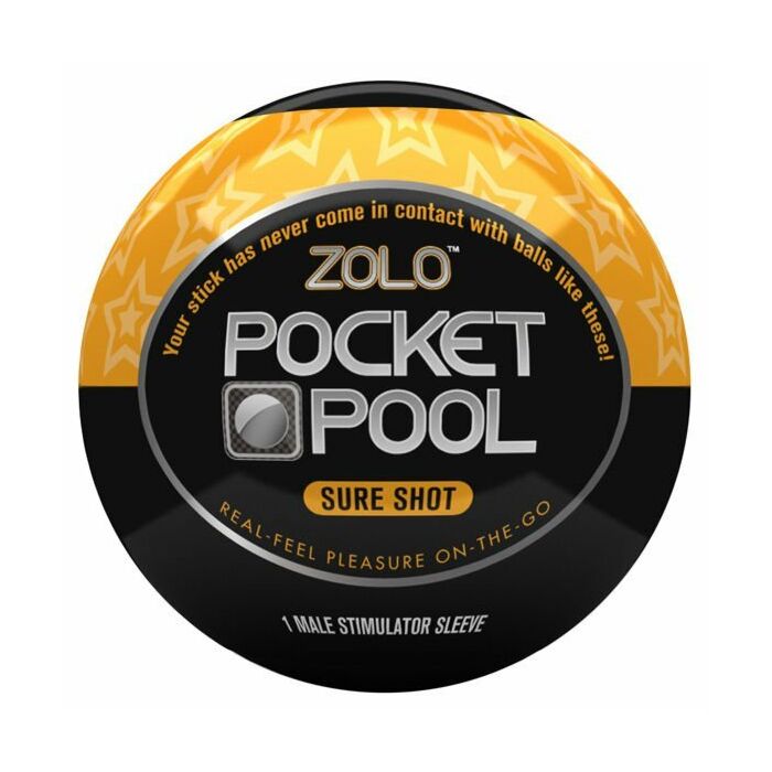 Zolo pocket bola masturbador  sure shot