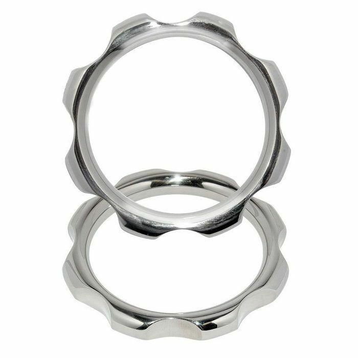 Metalhard anillo metal para pene y testiculos 45mm