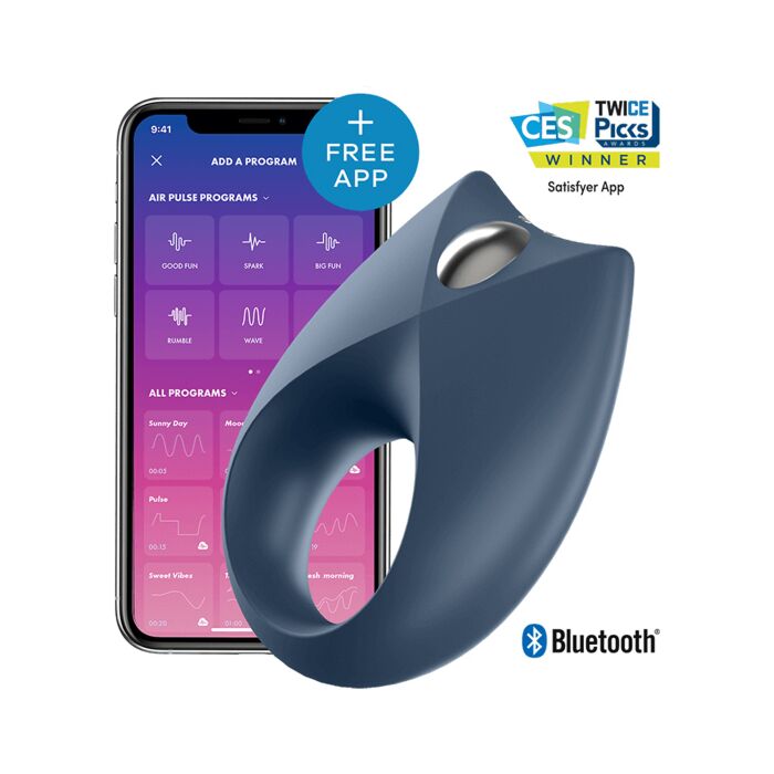 Satisfyer royal one - anillo vibrador con app