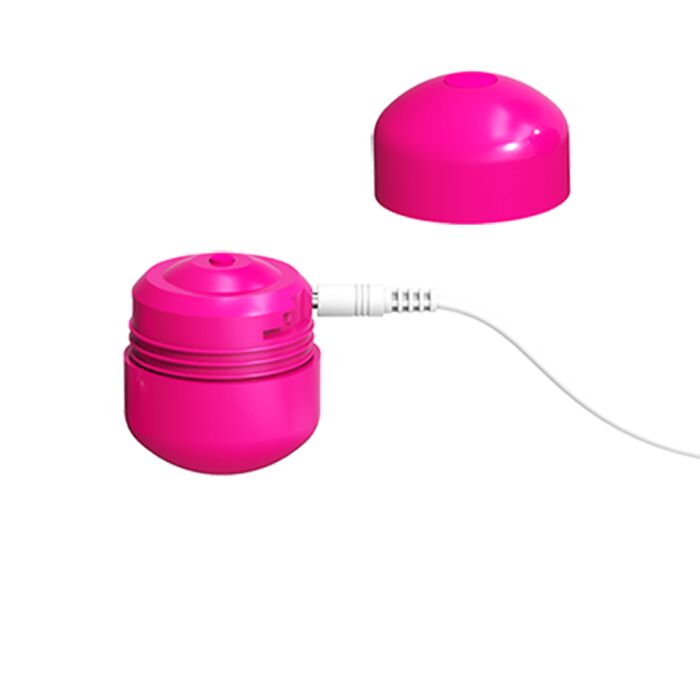Ml creation  cute bullet potente vibrador recargable usb rosa