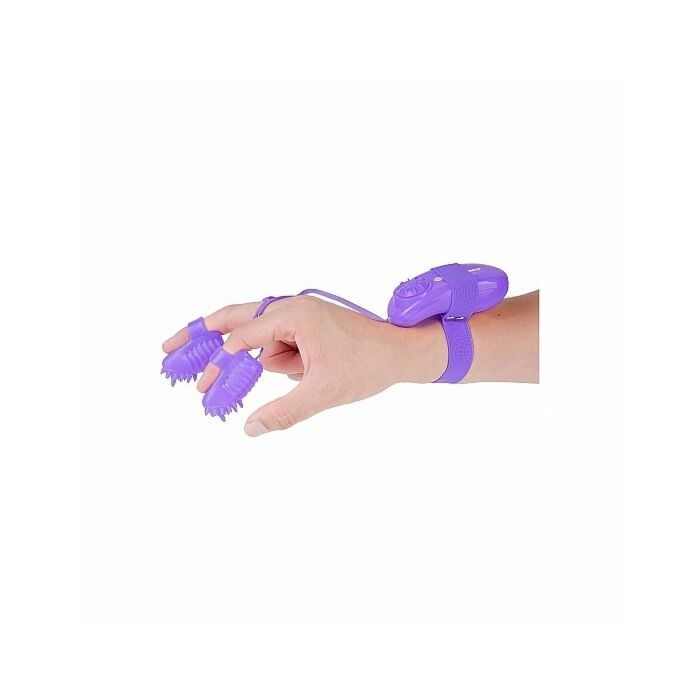 Magic touch finger fun - estimulador dedal morado