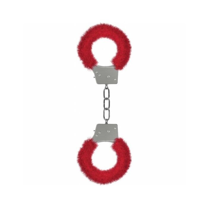 Ouch esposas principantes de felpa rojo