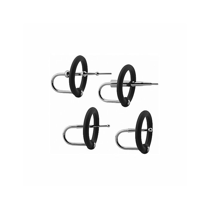 Ring & plug set - anillo con plug de silicona y acero inox