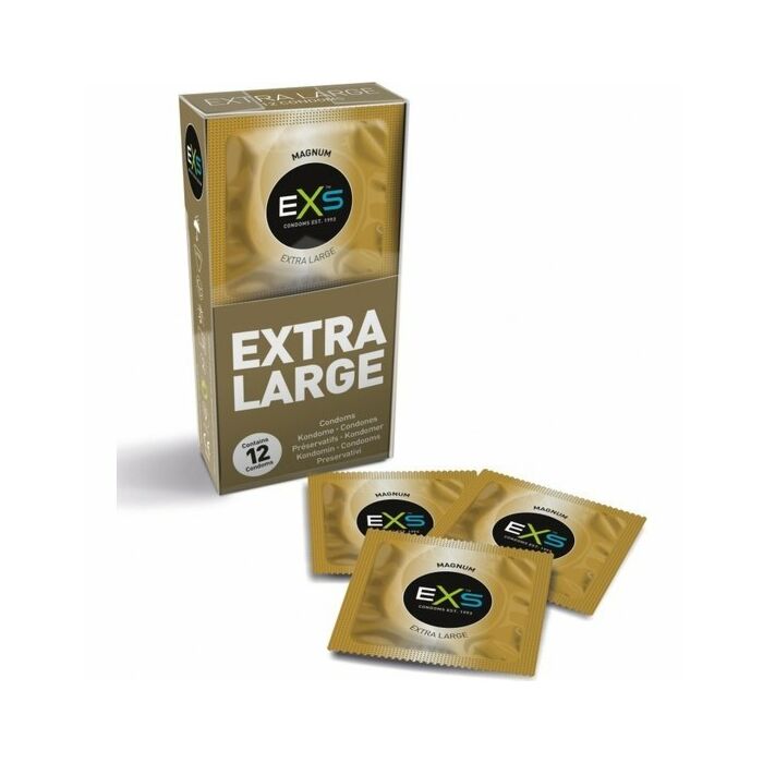 Exs magnum - tamaño xl - 12 pack