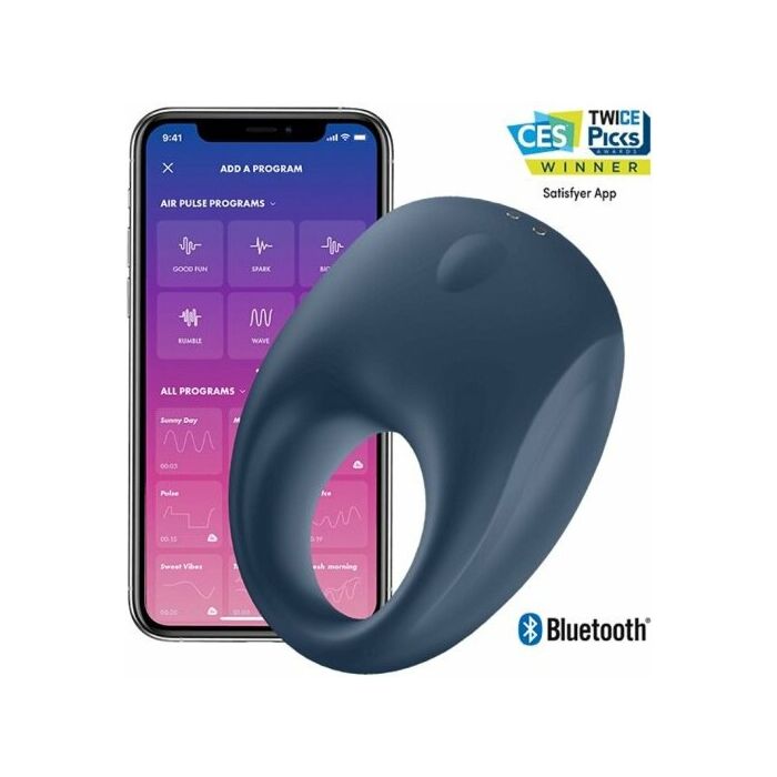 Satisfyer strong one - anillo vibrador con app