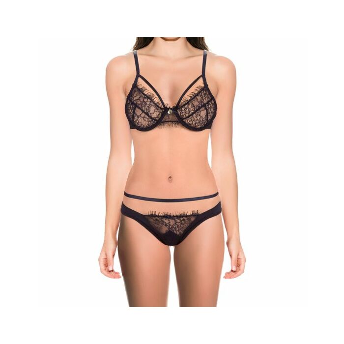 Conjunto black fringes negro