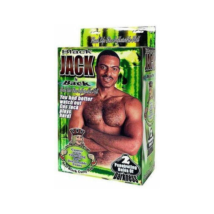 Muñeco hinchable Jack el Negro ha vuelto