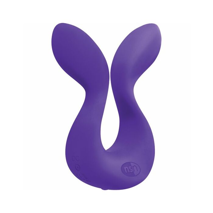 Luxe uphoria - vibrador para parejas morado