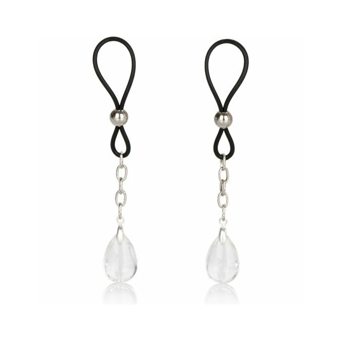 Colgantes para pezones cristal