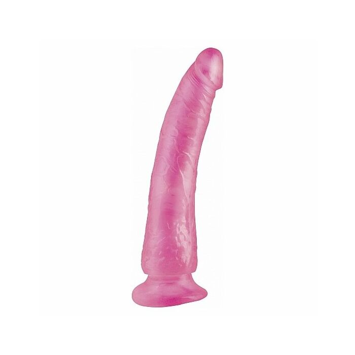 Basix pene de gelatina slim 19 cm rosa