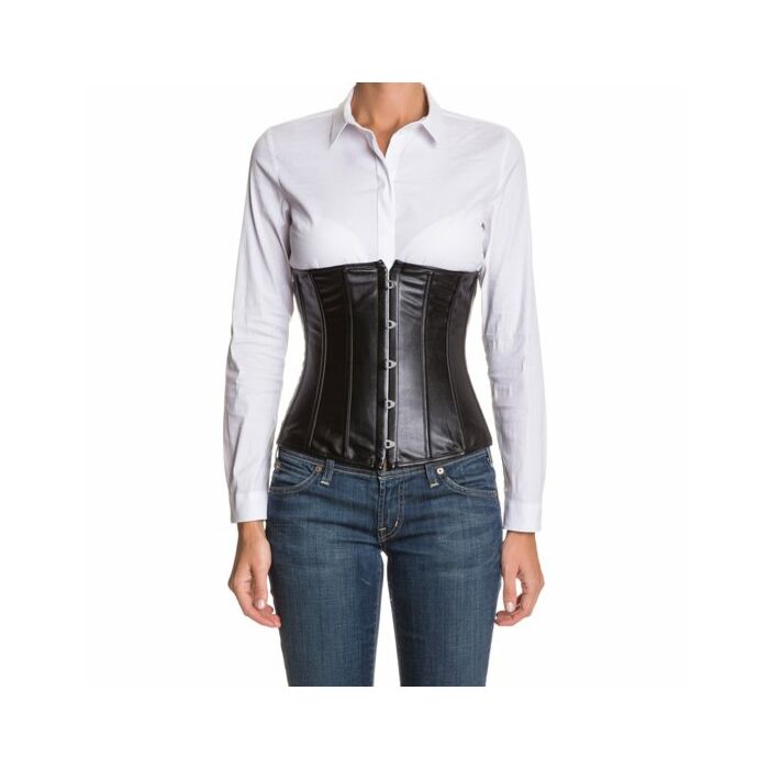 Cinturilla negra de polipiel