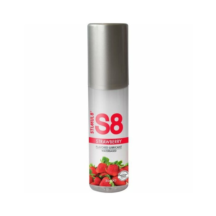 S8 lubricante sabores 50ml - fresa