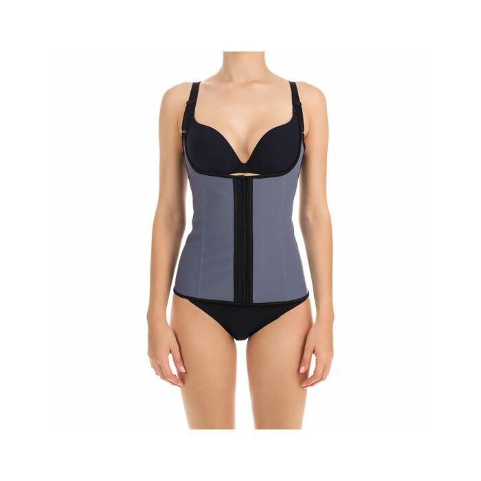 Corset látex shape gris